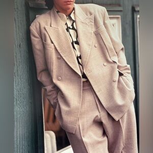 Vintage Jean Paul Gaultier 90’s Men’s 2PC Suit & Belt - Made in Italy - Size 52